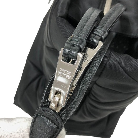 Prada Re-nylon Padded Nylon Handbag Black - Picture 8 of 12